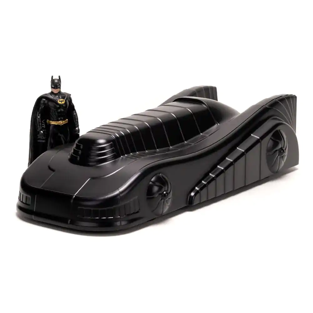 Batman Diecast Modell 1/24 1989 Batmobile mit Figur und Schild Produktfoto