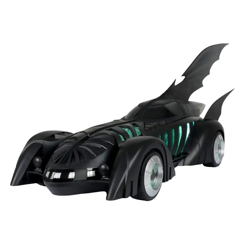 Batman Forever DC Multiverse Actionfigur mit Fahrzeug Alfred Pennyworth &amp; Batmobile (Gold Label) 79 cm Produktfoto