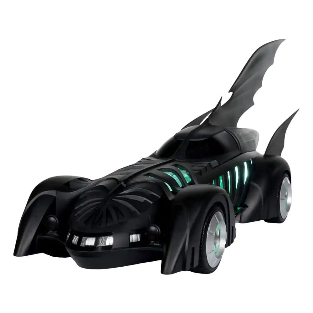 Batman Forever DC Multiverse Actionfigur mit Fahrzeug Alfred Pennyworth &amp; Batmobile (Gold Label) 79 cm Produktfoto
