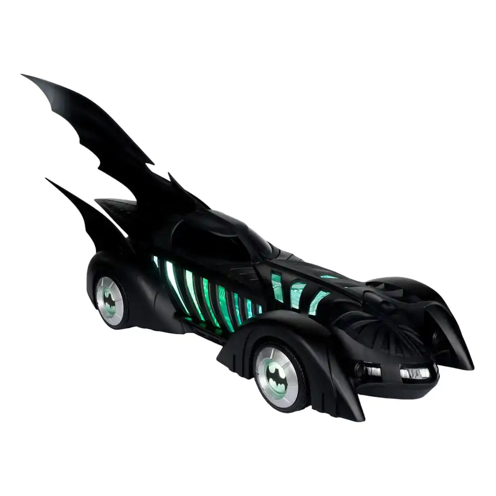 Batman Forever DC Multiverse Actionfigur mit Fahrzeug Alfred Pennyworth &amp; Batmobile (Gold Label) 79 cm Produktfoto