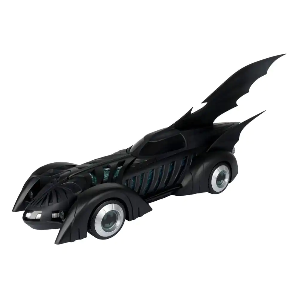 Batman Forever DC Multiverse Actionfigur mit Fahrzeug Alfred Pennyworth &amp; Batmobile (Gold Label) 79 cm Produktfoto