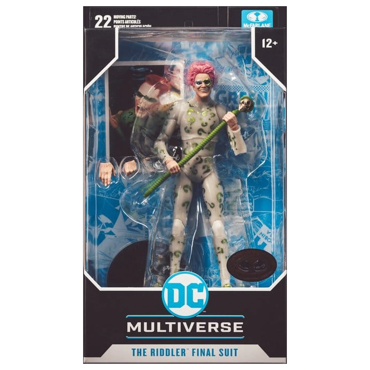Batman Forever DC Multiverse Actionfigur Riddler (Final Suit) (Red Platinum Edition) 18 cm Produktfoto