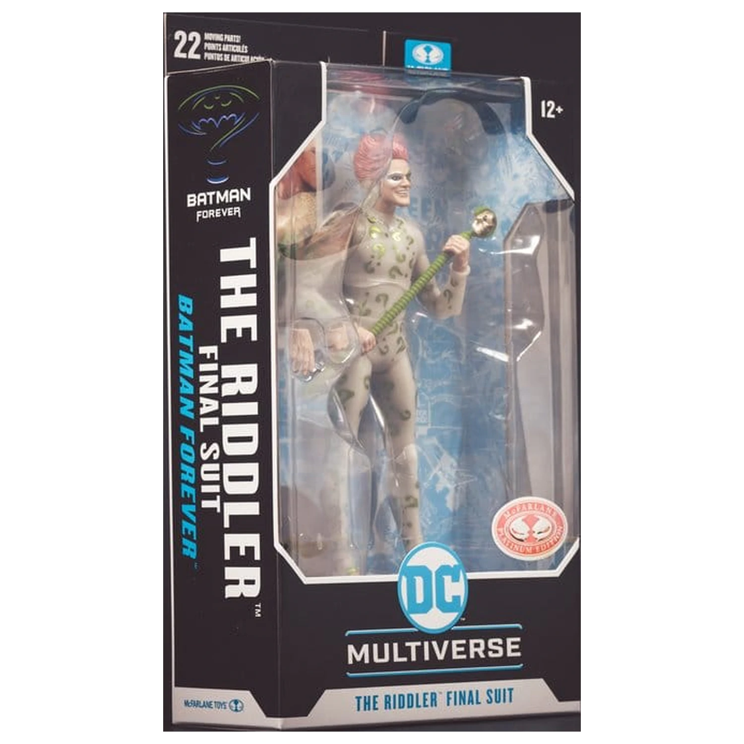 Batman Forever DC Multiverse Actionfigur Riddler (Final Suit) (Red Platinum Edition) 18 cm Produktfoto