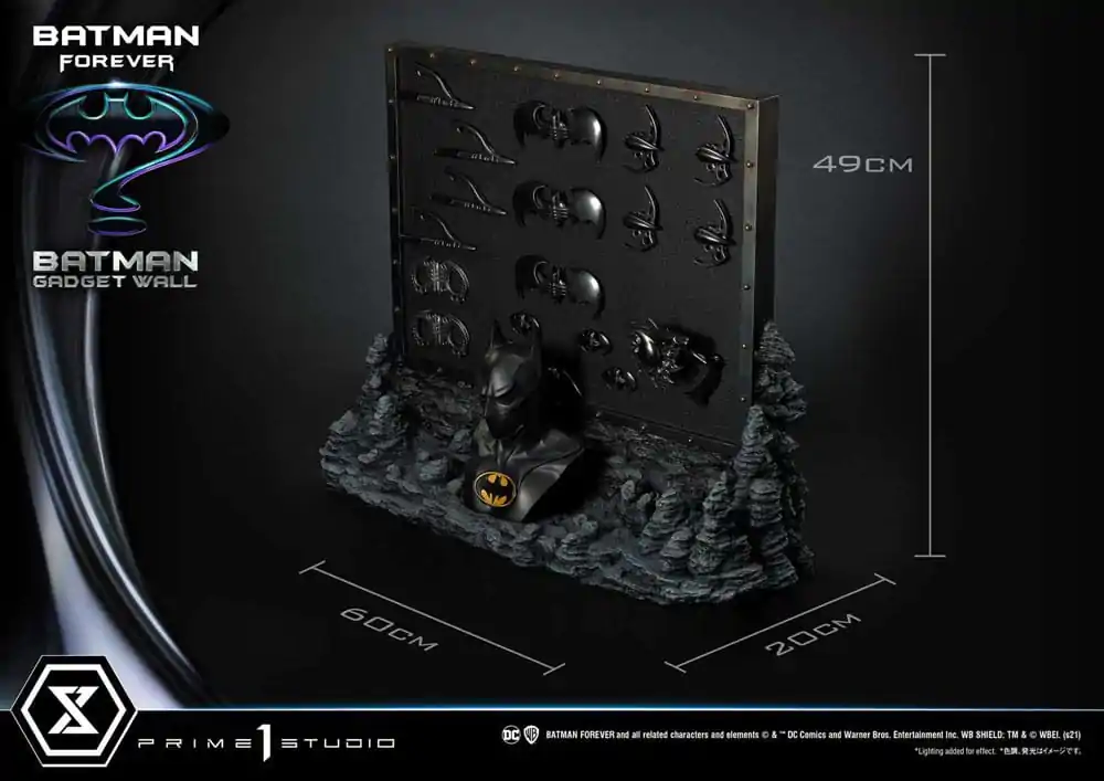 Batman Forever Museum Masterline Series Diorama 1/3 Batman Gadget Wall 49 cm termékfotó