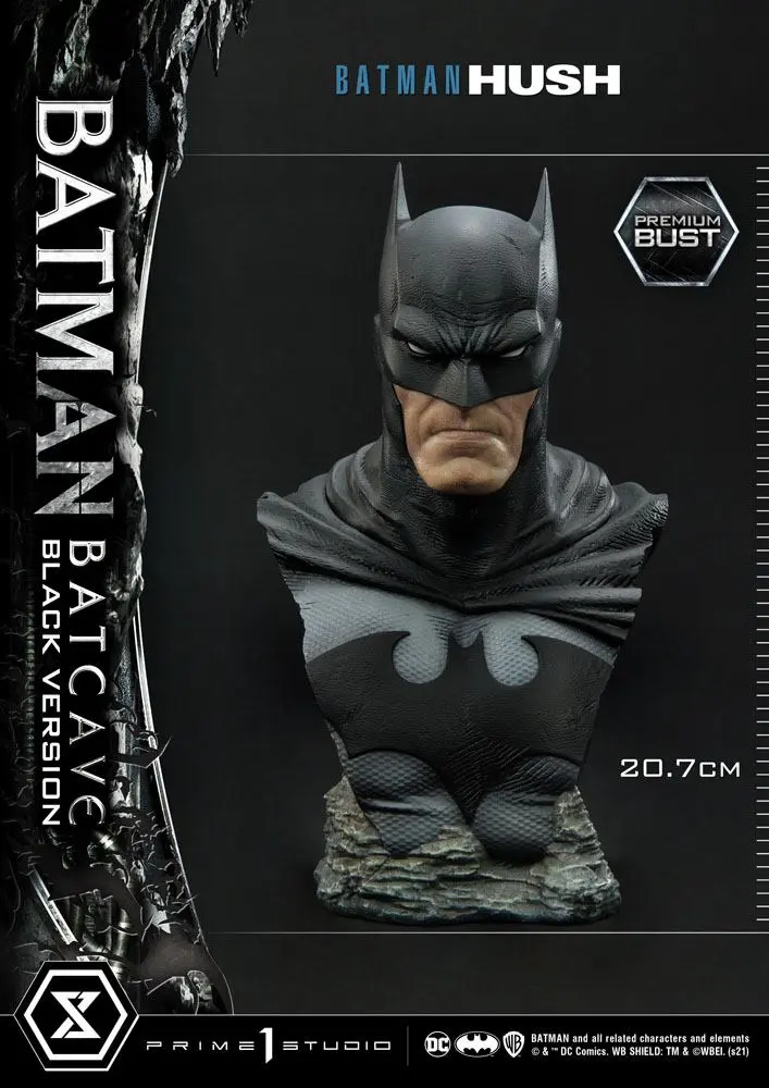 Batman Hush Büste 1/3 Batman Batcave Black Version 20 cm Produktfoto