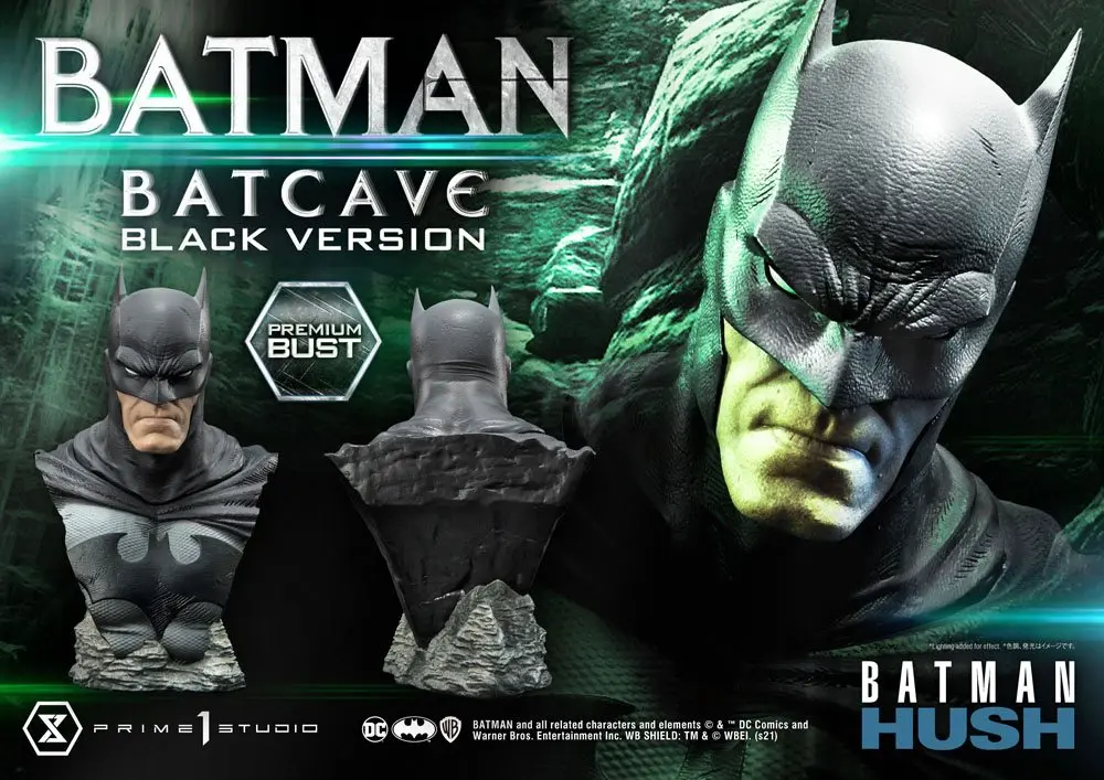 Batman Hush Büste 1/3 Batman Batcave Black Version 20 cm Produktfoto