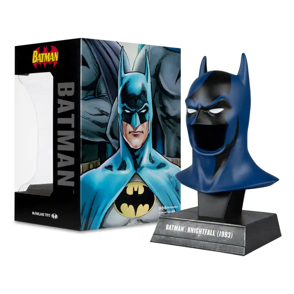 Batman: Knightfall DC Direct Mini-Replik 1/3 Batman Maske 19 cm termékfotó