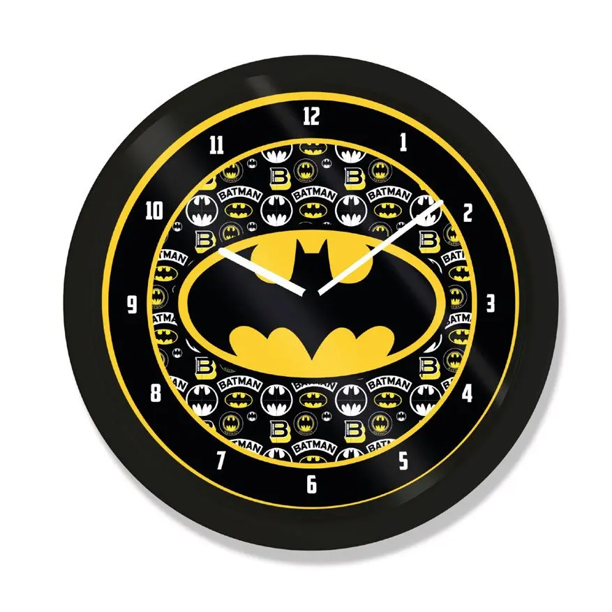 Batman Wanduhr Logo Produktfoto