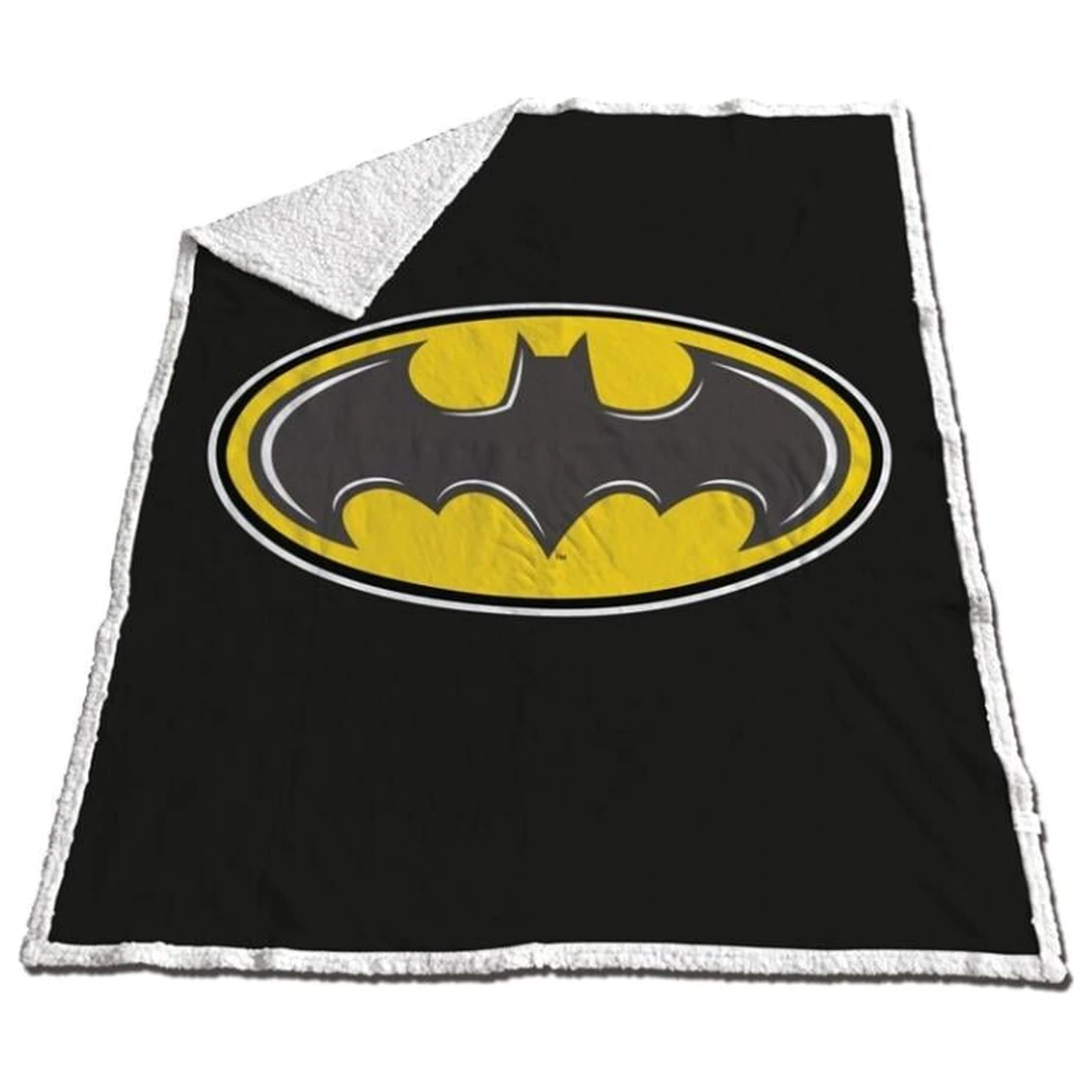 Batman Logo Sherpa Decke 130x170cm Produktfoto
