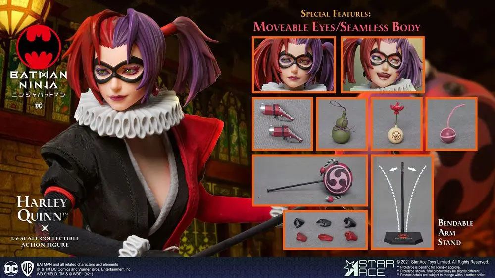 Batman Ninja My Favourite Movie Actionfigur 1/6 Harley Quinn Deluxe Ver. 30 cm Produktfoto