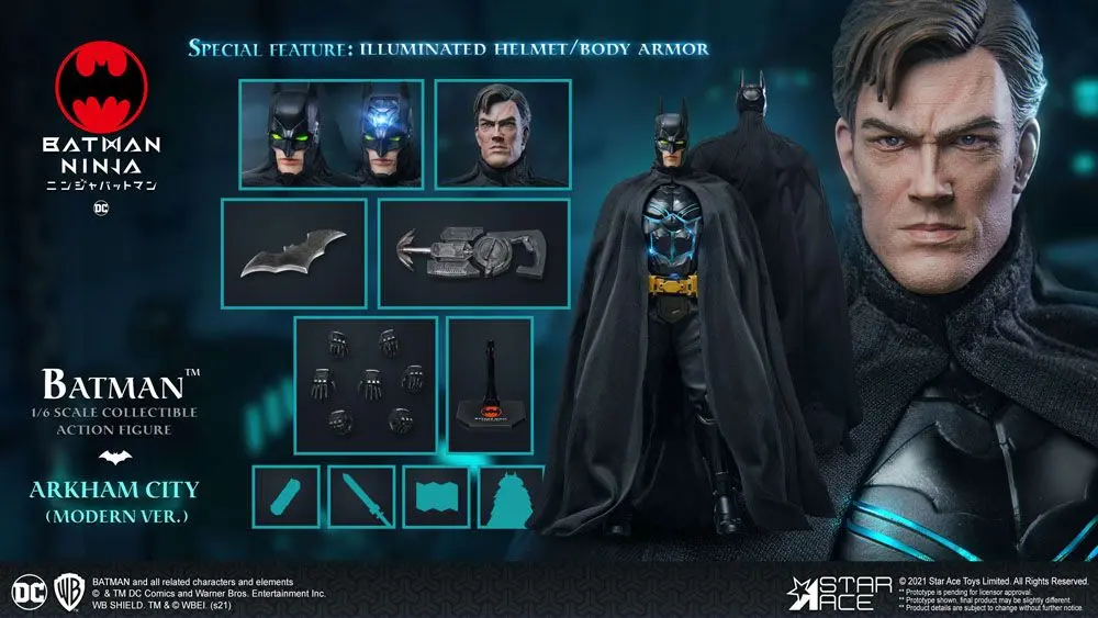 Batman Ninja My Favourite Movie Actionfigur 1/6 Modern Batman Deluxe Ver. 30 cm Produktfoto