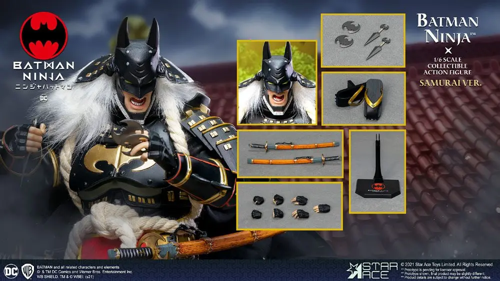 Batman Ninja My Favourite Movie Action Figur 1/6 Ninja Batman Deluxe Ver. 30 cm Produktfoto