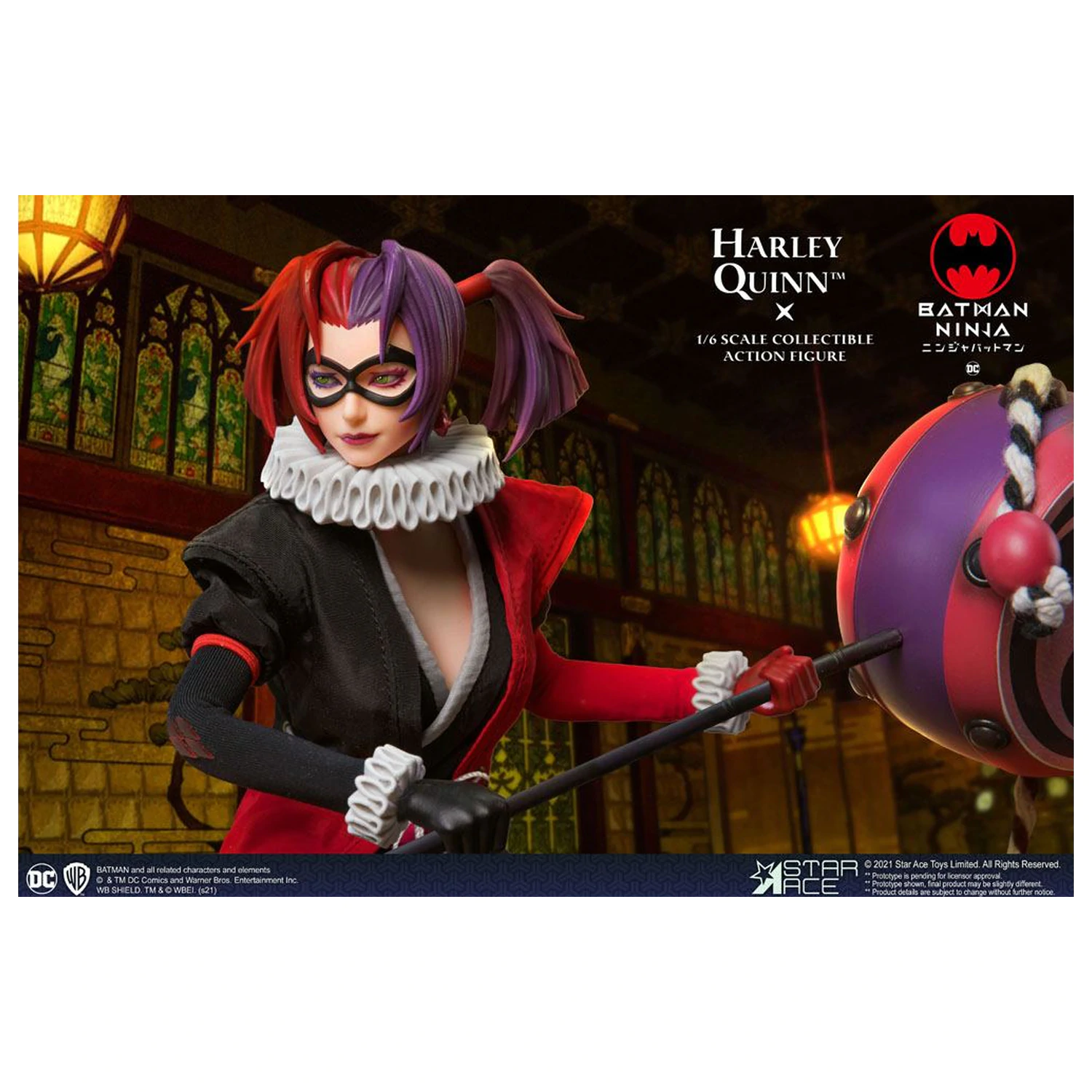 Batman Ninja Meine Lieblings-Film-Actionfigur 1/6 Harley Quinn Normal Ver. 30 cm Produktfoto