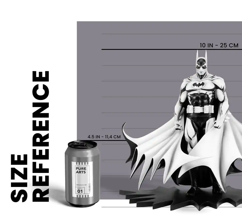 Batman PX PVC Statue 1/8 SDCC 2024 Batman Black & White Version 27 cm termékfotó