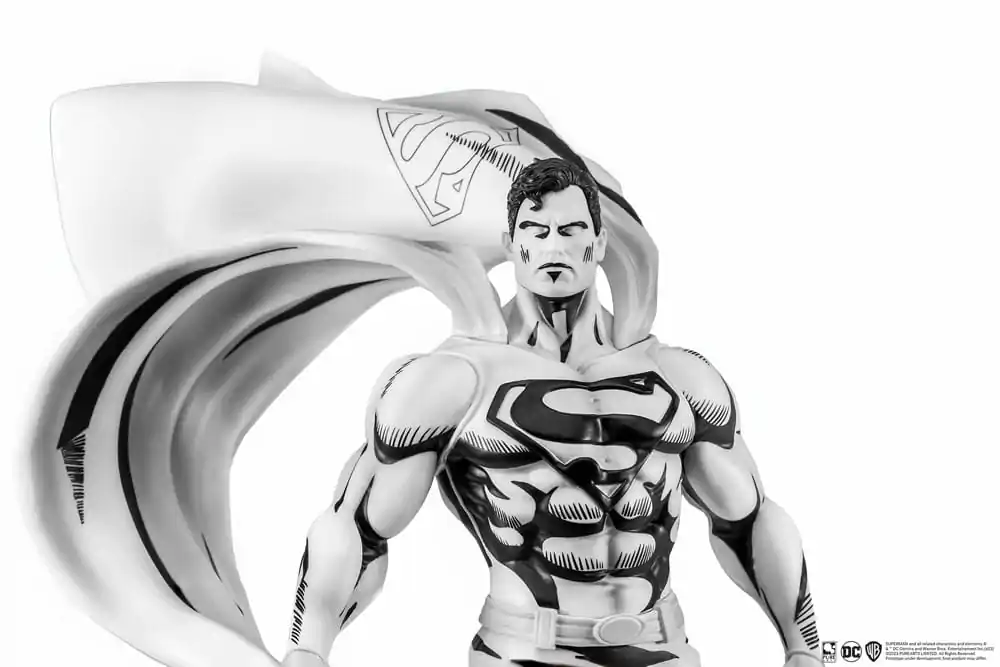 Batman PX PVC Statue 1/8 SDCC 2024 Superman Black & White Version 30 cm termékfotó