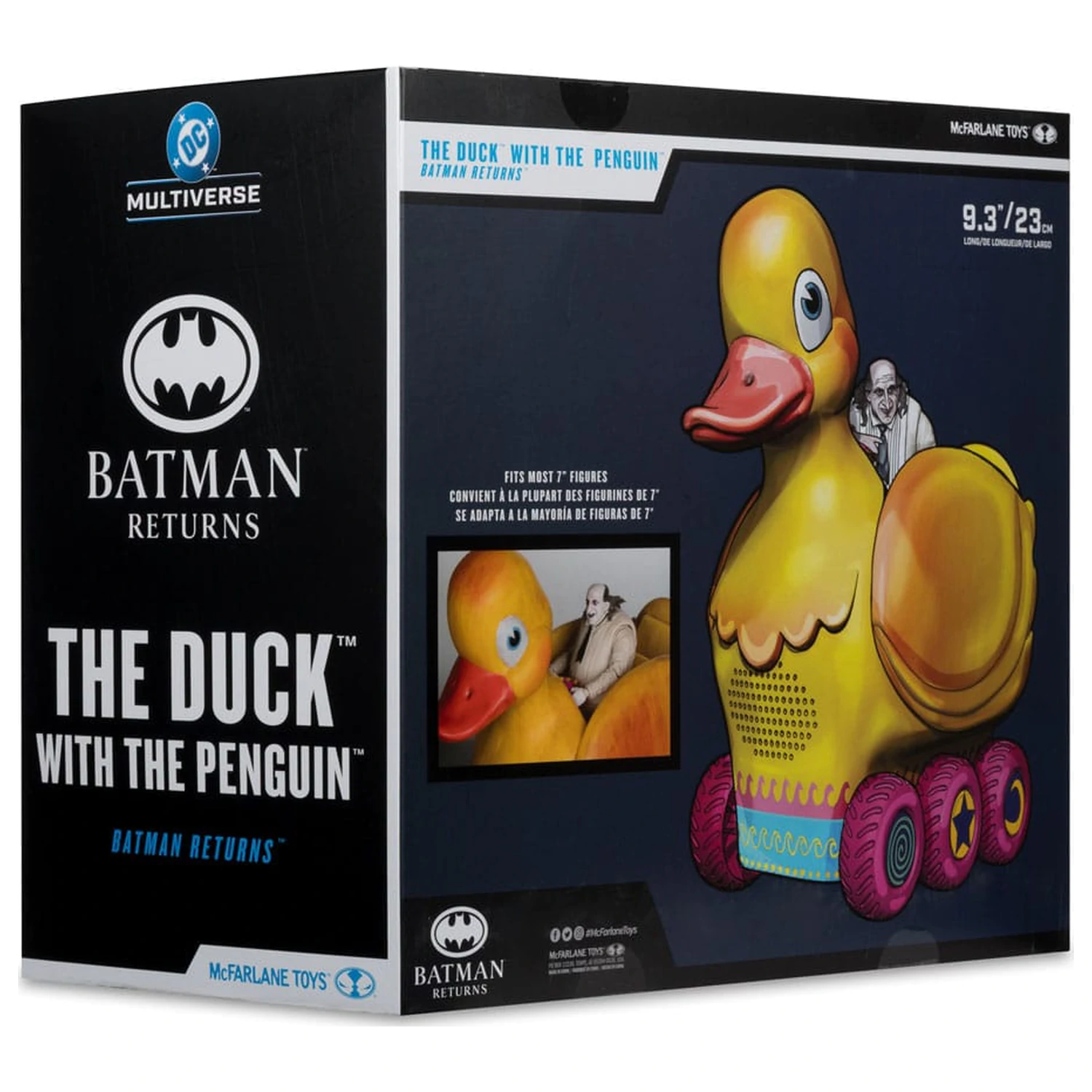 Batman Returns DC Multiverse mit Action-Figur Fahrzeug The Duck & Penguin 24 cm Produktfoto