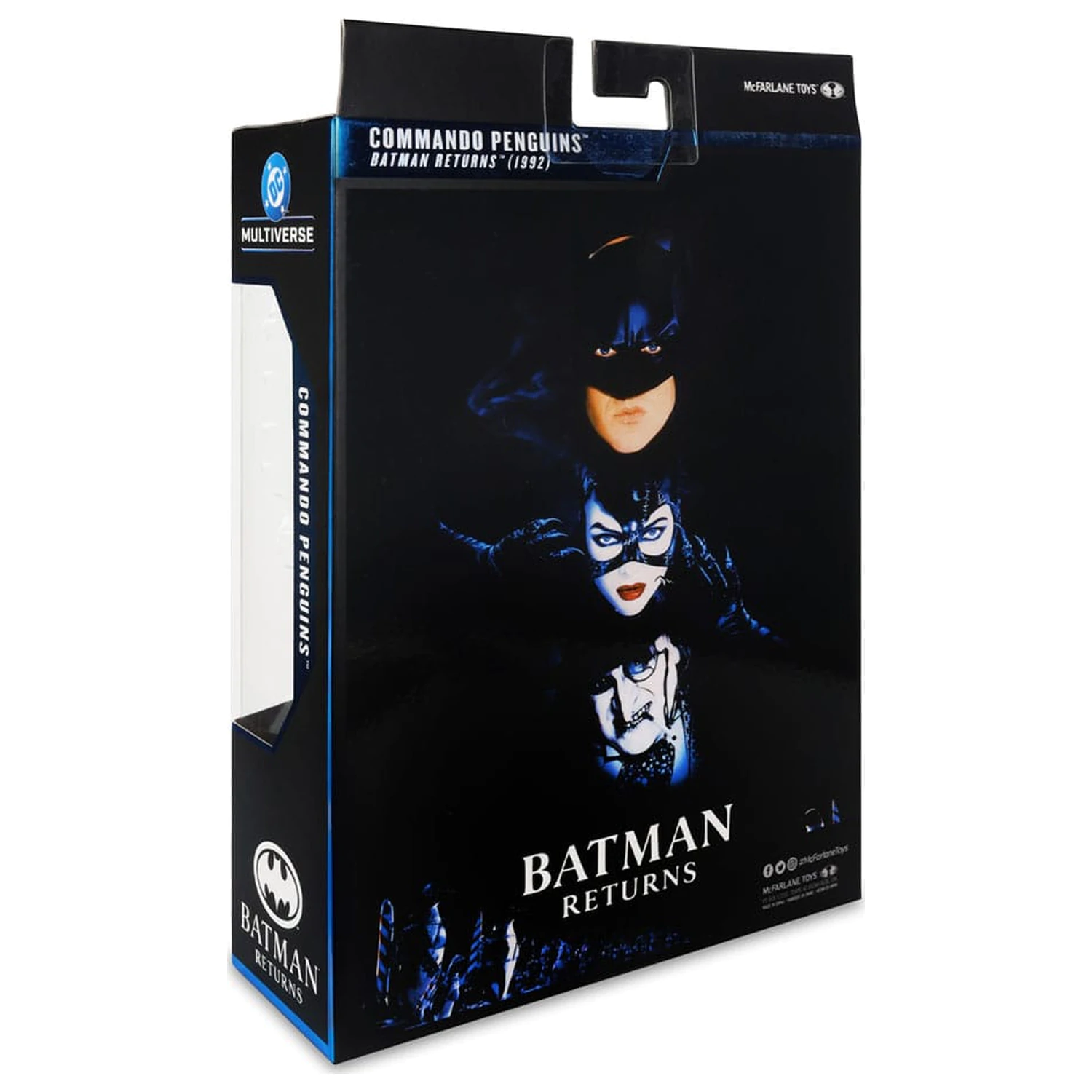 Batman Returns DC Theatrical Deluxe Edition Actionfigur Commando Penguins Pack 12 cm Produktfoto
