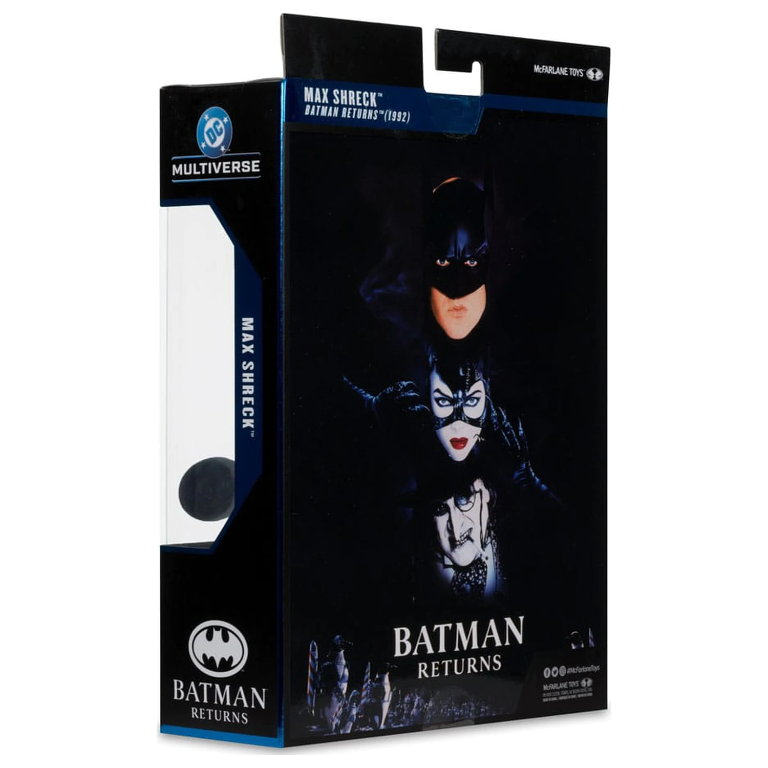 Batman Returns DC Theatrical Deluxe Edition Actionfigur Max Shreck (Red Platinum Edition) 18 cm Produktfoto