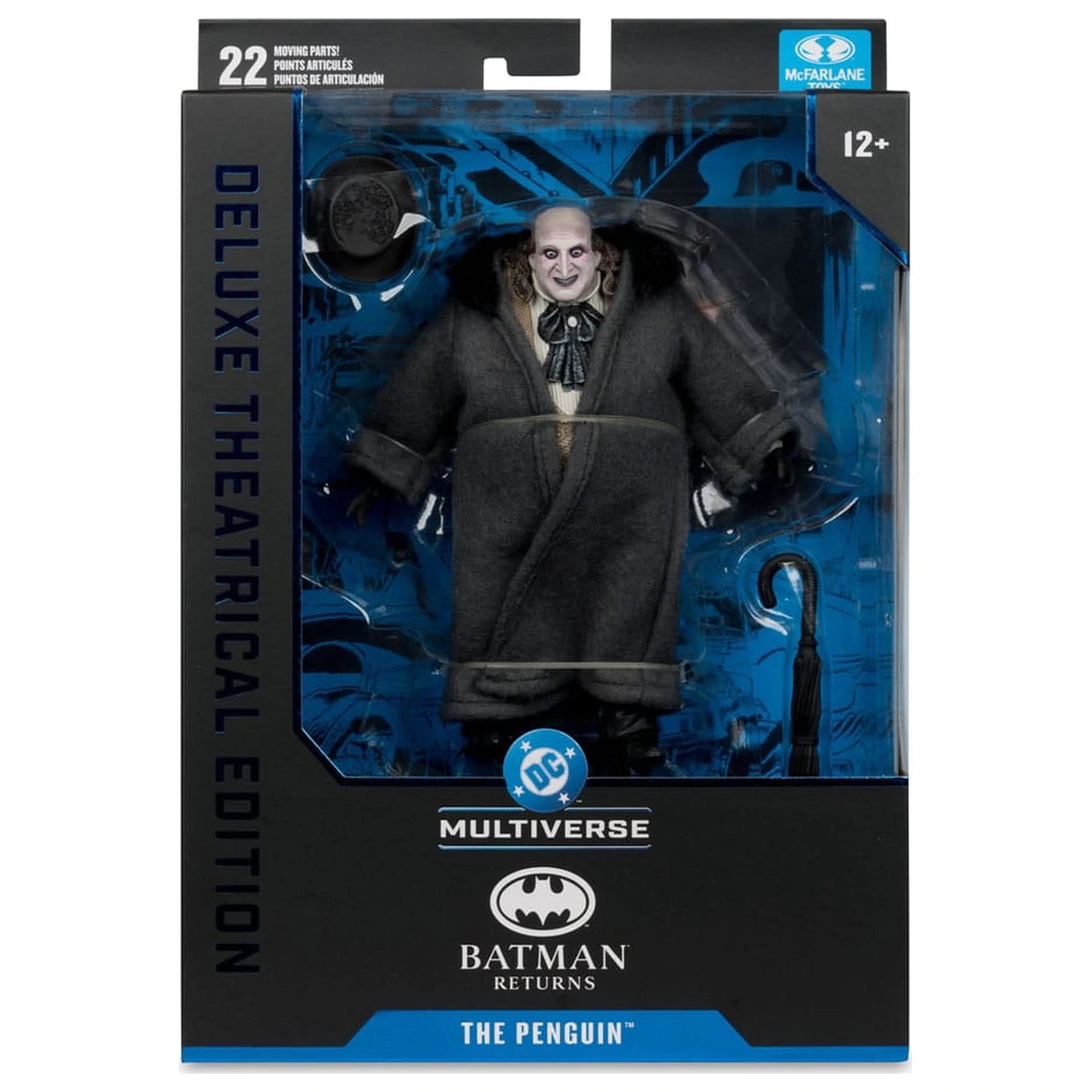 Batman Returns DC Theatrical Deluxe Ausgabe Action Figur The Penguin 16 cm Produktfoto