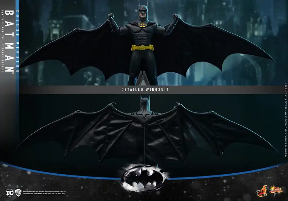 Batmans Rückkehr Movie Masterpiece Actionfigur 1/6 Batman (Deluxe Version) 30 cm termékfotó