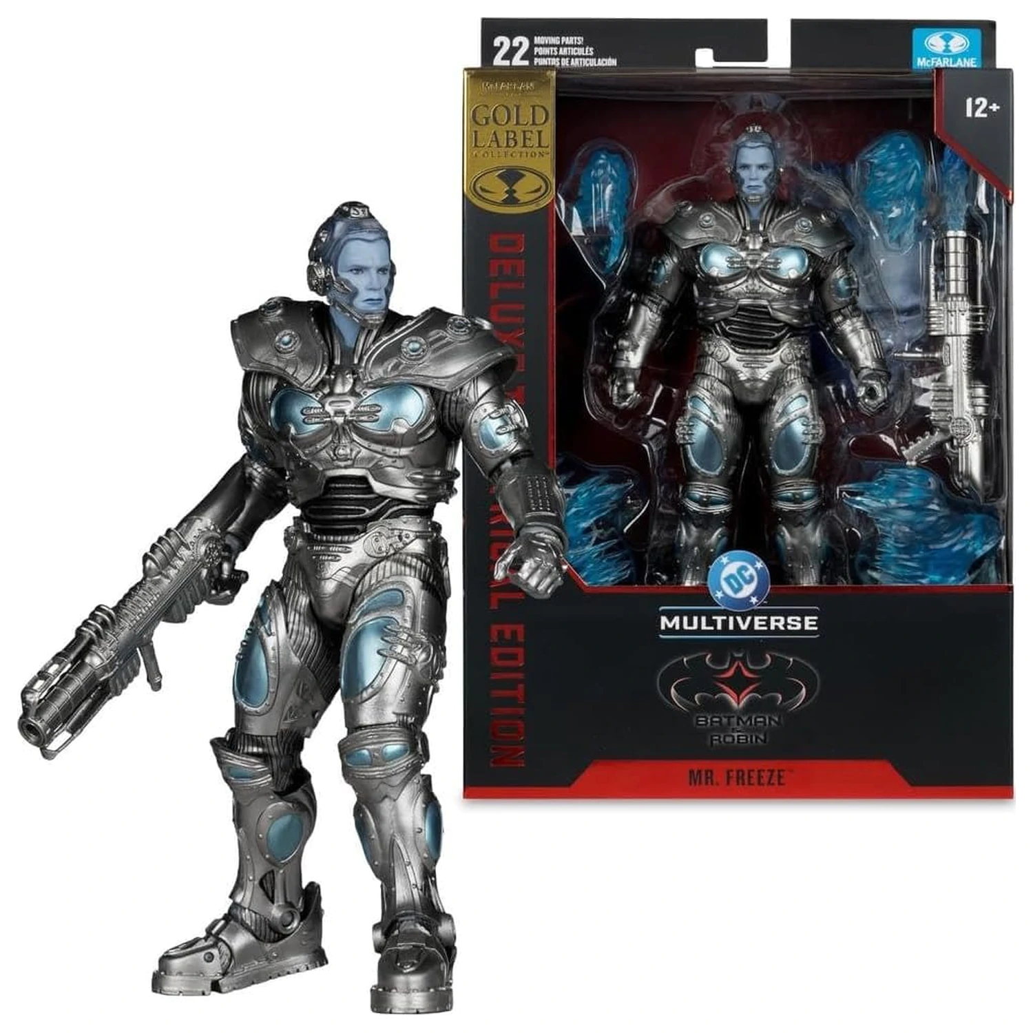 Batman & Robin DC Multiverse Action Figur Mr. Freeze (Gold Label) 18 cm Produktfoto