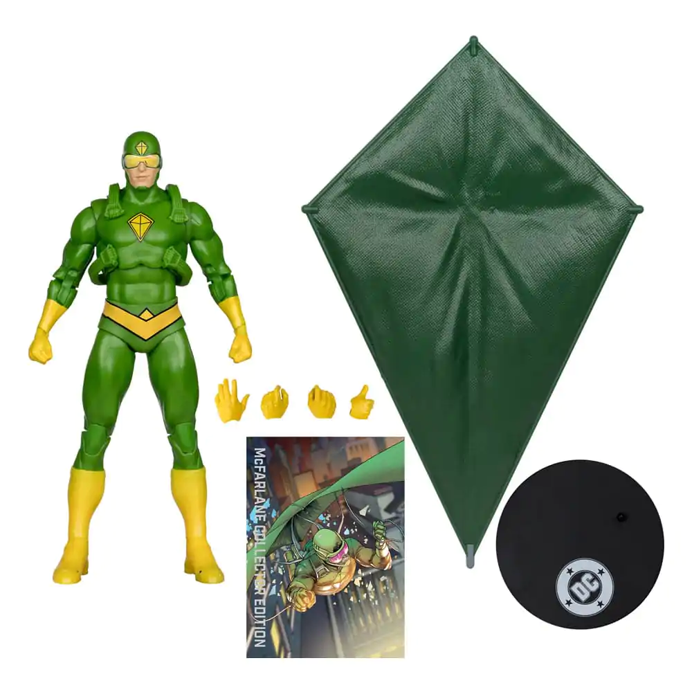 Batman Rogues DC Multiverse McFarlane Collector Edition Actionfigur #43 Kite Man (Gold Label) 21 cm Produktfoto