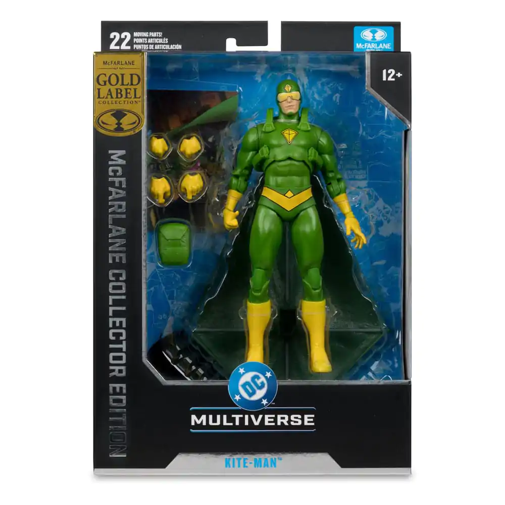 Batman Rogues DC Multiverse McFarlane Collector Edition Actionfigur #43 Kite Man (Gold Label) 21 cm Produktfoto