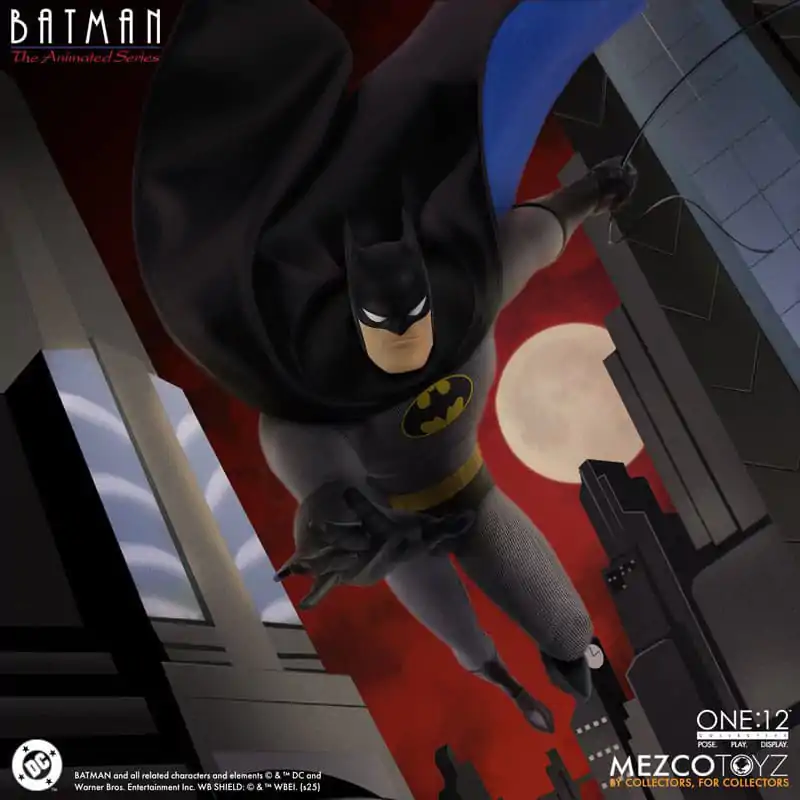 Batman: The Animated Series Action Figur 1/12 Batman 17 cm Produktfoto