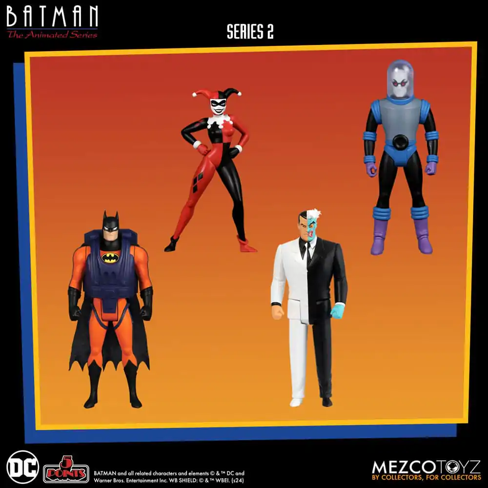 Batman: The Animated Series 2 5 Points Actionfiguren Deluxe Box Set 9 cm termékfotó