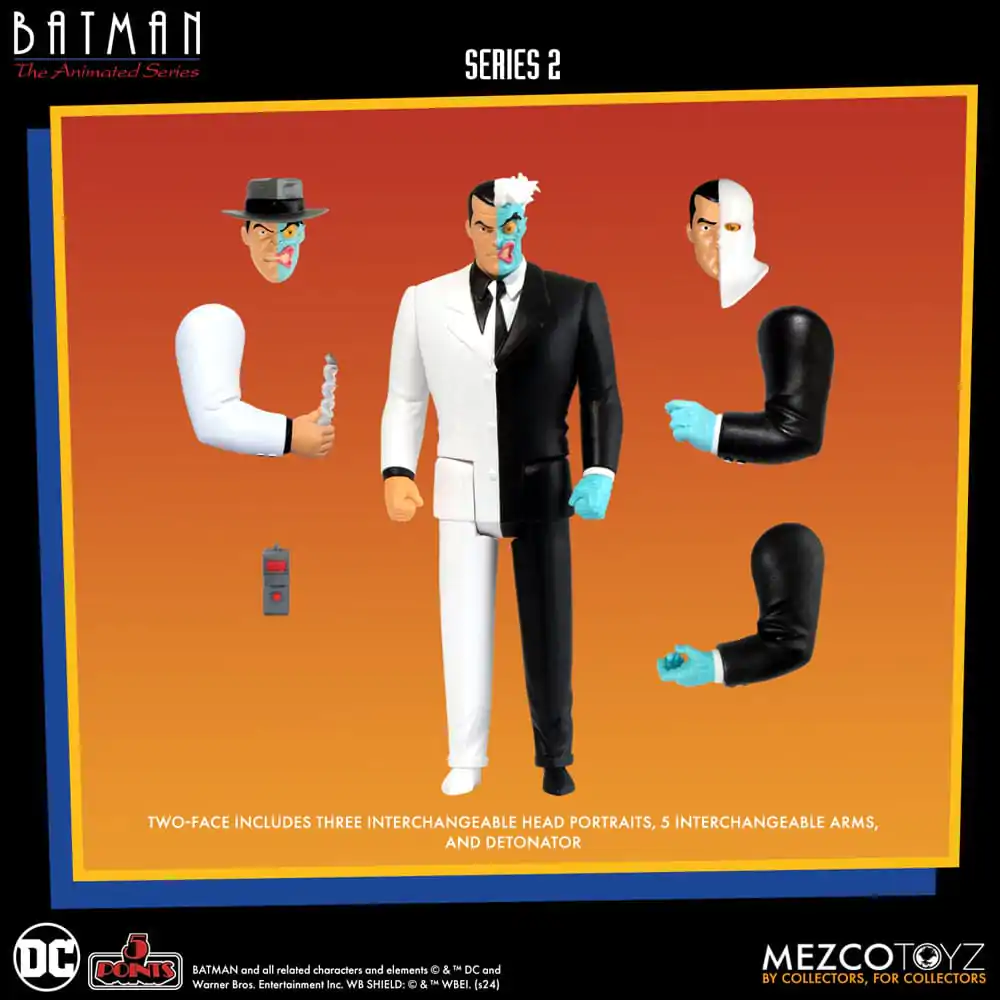 Batman: The Animated Series 2 5 Points Actionfiguren Deluxe Box Set 9 cm termékfotó