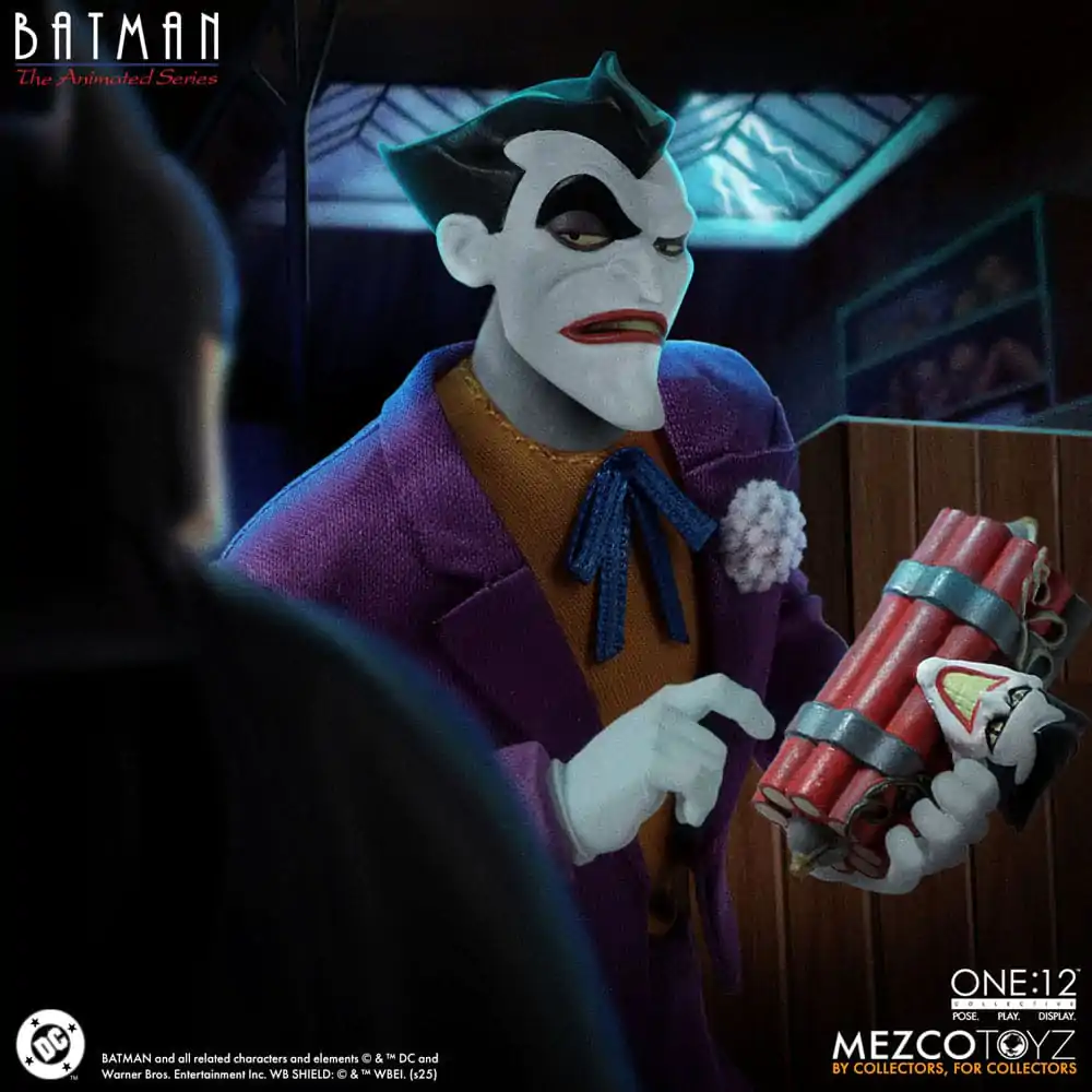 Batman: The Animated Series Action Figur 1/12 The Joker 17 cm Produktfoto