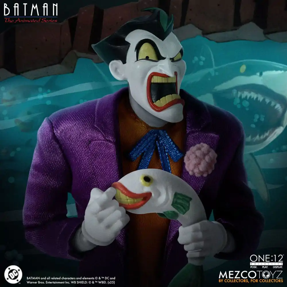 Batman: The Animated Series Action Figur 1/12 The Joker 17 cm Produktfoto