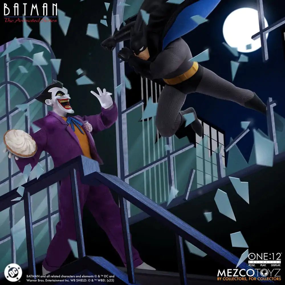 Batman: The Animated Series Action Figur 1/12 The Joker 17 cm Produktfoto