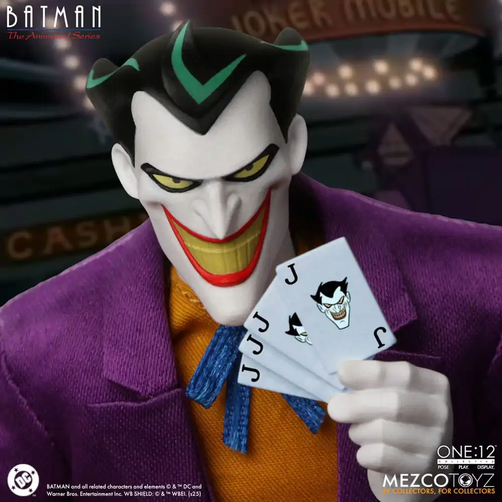 Batman: The Animated Series Action Figur 1/12 The Joker 17 cm Produktfoto
