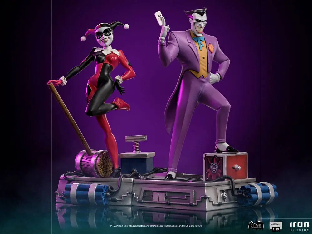 Batman The Animated Series Art Scale Statue 1/10 Joker 21 cm Produktfoto