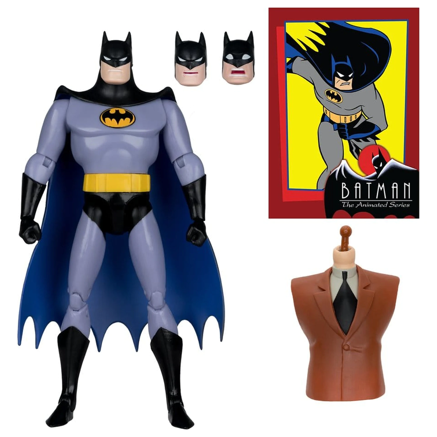 Batman: The Animated Series DC Direct Build-A Actionfiguren Batman (Alternate Expressions) 15 cm Produktfoto