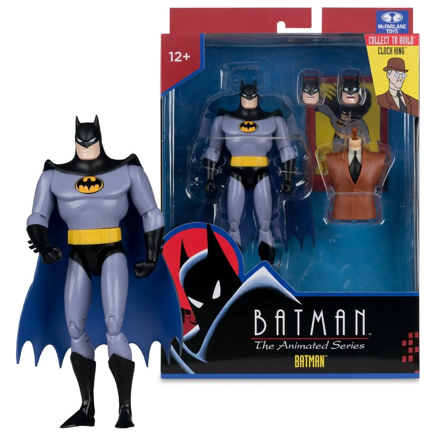 Batman: The Animated Series DC Direct Build-A Actionfiguren Batman (Alternate Expressions) 15 cm Produktfoto