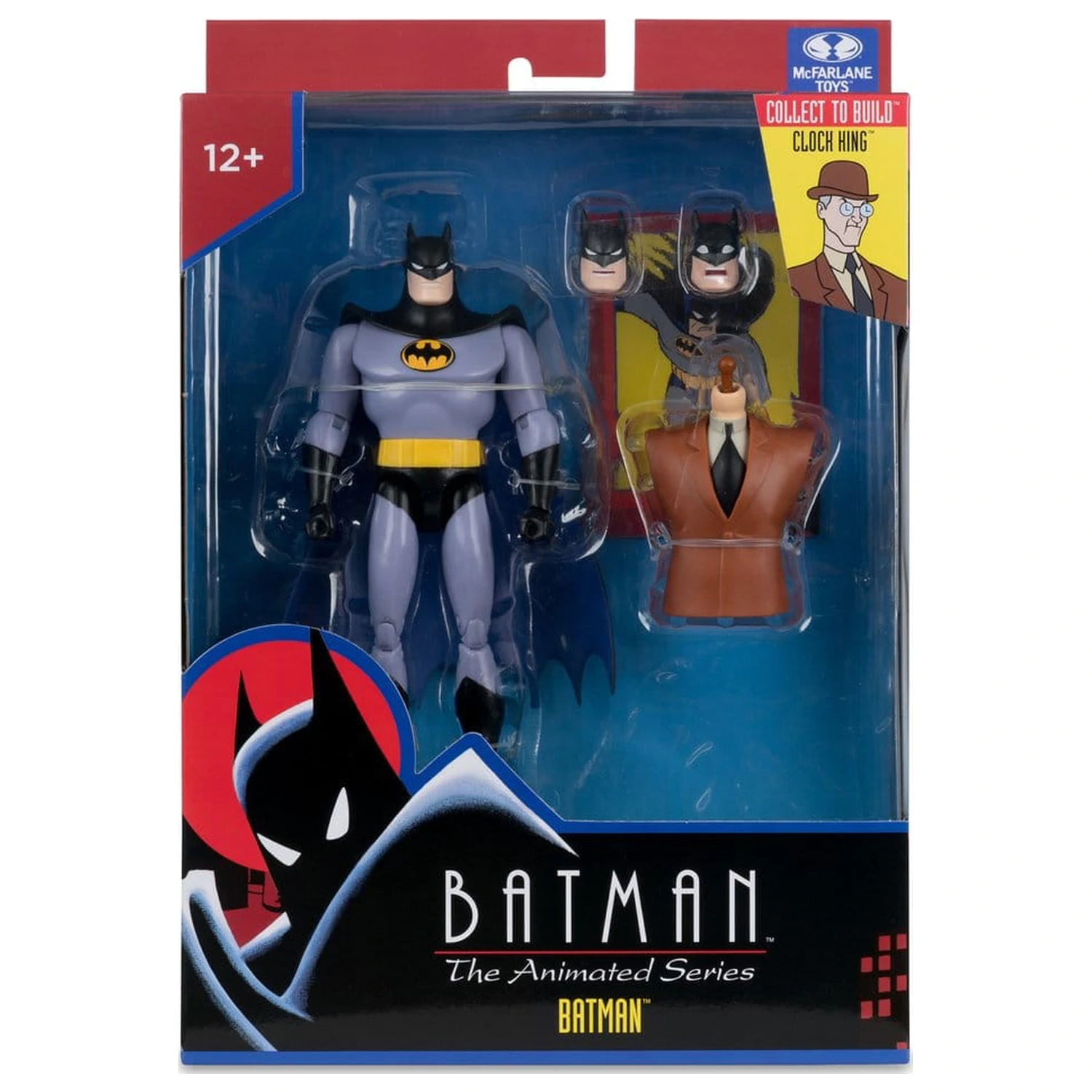 Batman: The Animated Series DC Direct Build-A Actionfiguren Batman (Alternate Expressions) 15 cm Produktfoto
