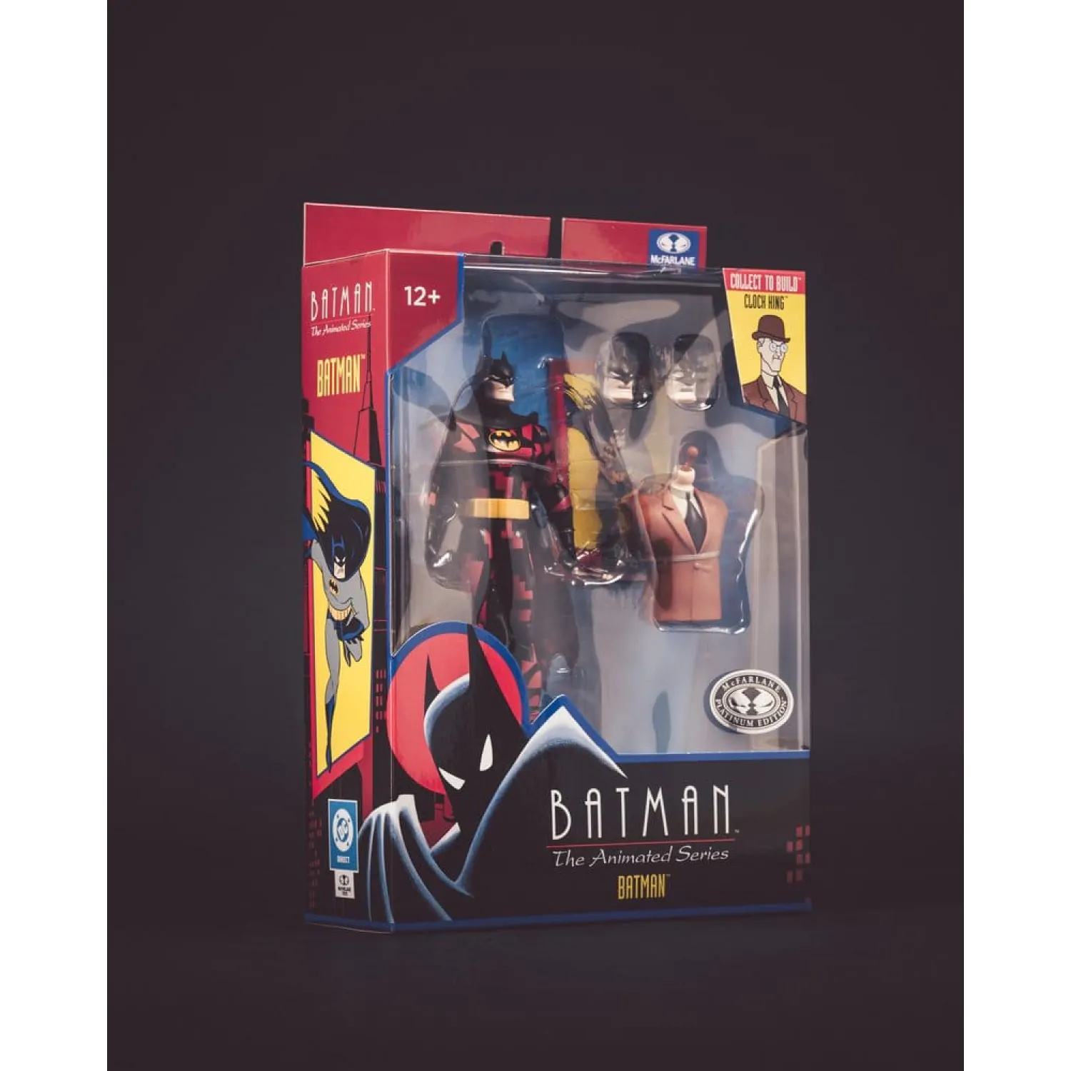 Batman: The Animated Series DC Direct Build-A Actionfiguren Welle 7 Batman (alternative Gesichtsausdrücke) (Platinum Edition) 15 cm Produktfoto
