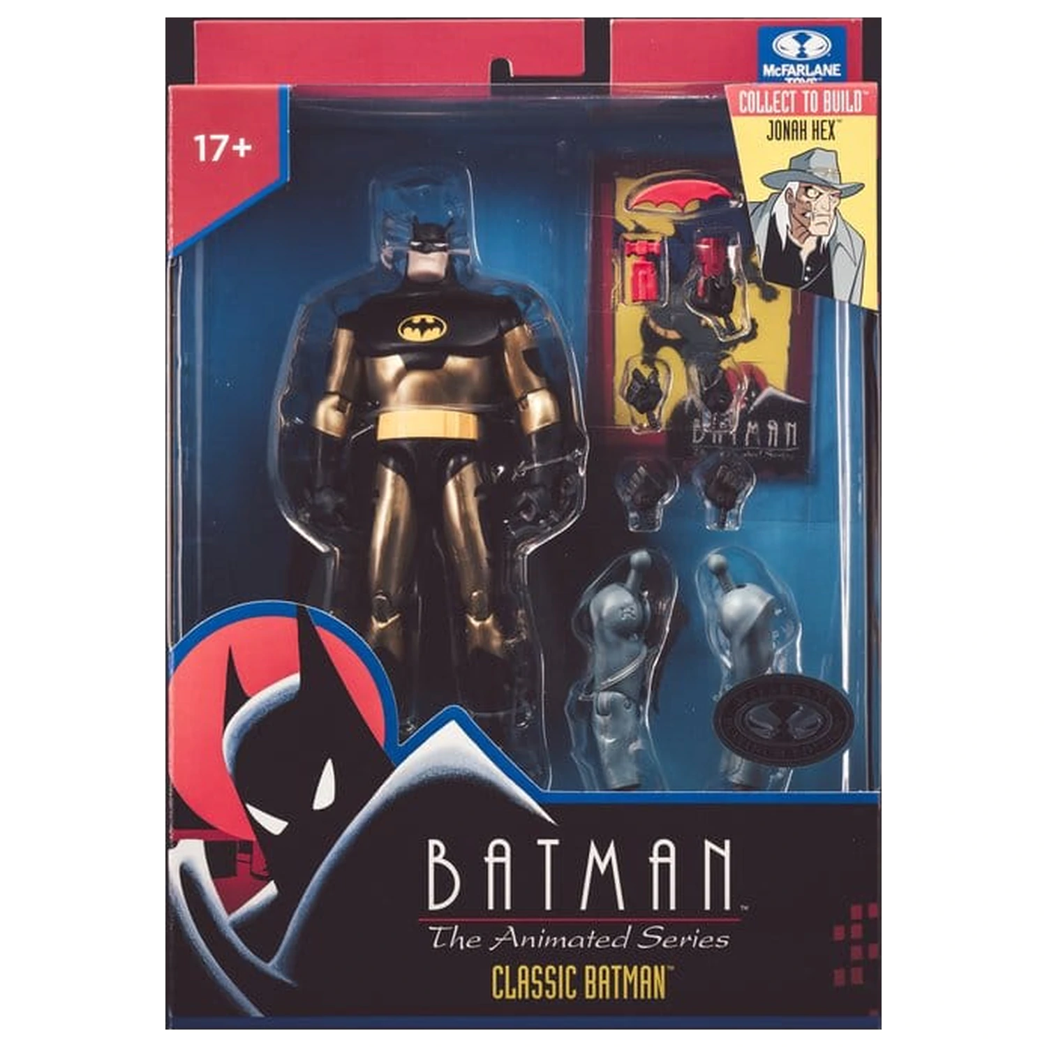 Batman: The Animated Series DC Direct Build-A Actionfiguren Welle 5 Classic Batman (Platinum Edition) 15 cm Produktfoto