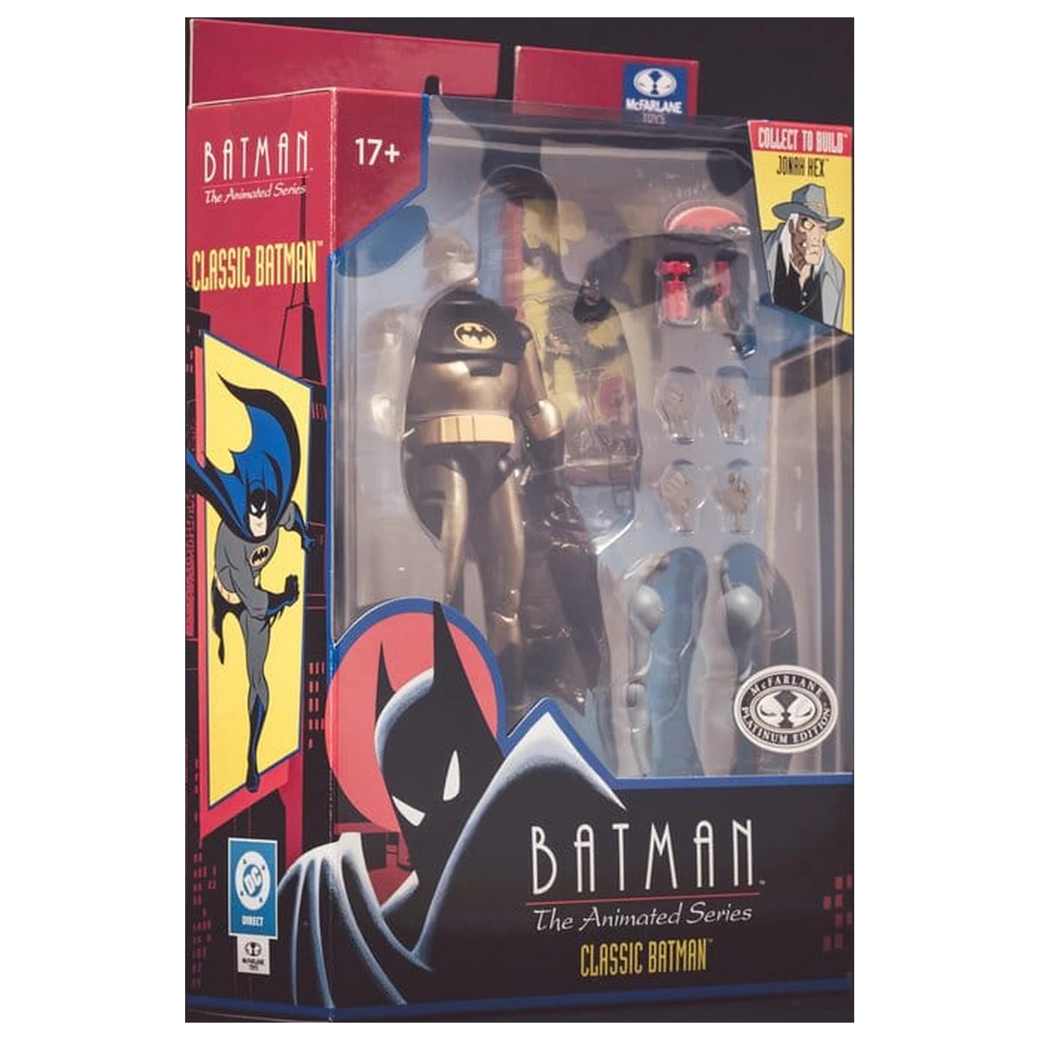 Batman: The Animated Series DC Direct Build-A Actionfiguren Welle 5 Classic Batman (Platinum Edition) 15 cm Produktfoto