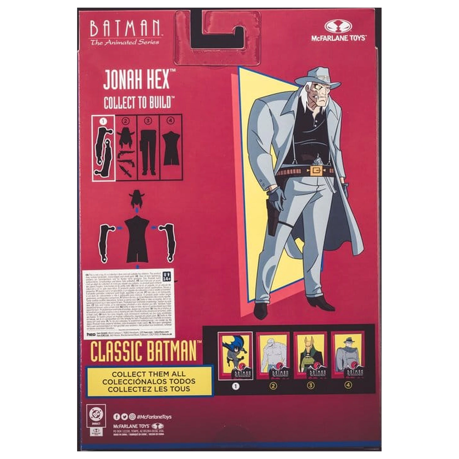 Batman: The Animated Series DC Direct Build-A Actionfiguren Welle 5 Classic Batman (Platinum Edition) 15 cm Produktfoto