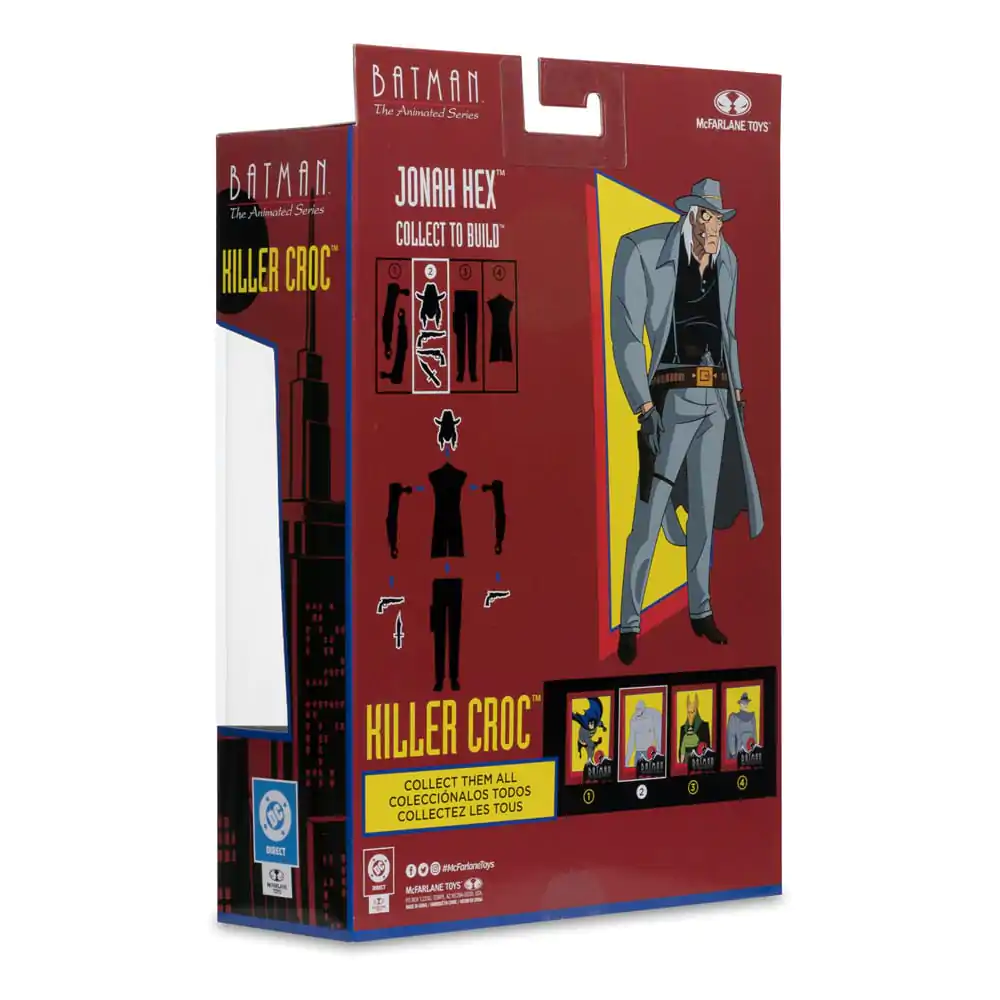 Batman: The Animated Series DC Direct Build-A Action Figuren Welle 5 Killer Croc 15 cm Produktfoto