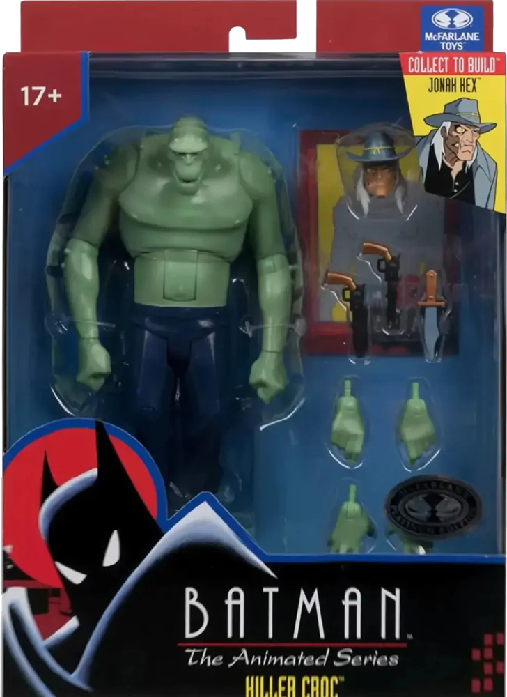 Batman: The Animated Series DC Direct Build-A Action-Figuren Welle 5 Killer Croc (Chase) 15 cm Produktfoto