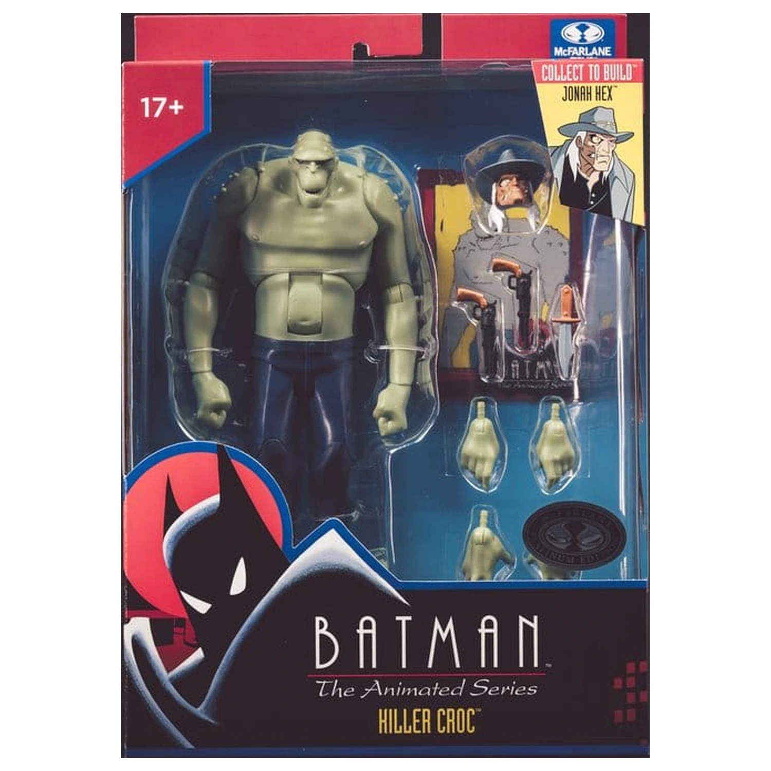Batman: The Animated Series DC Direct Build-A Actionfiguren Welle 5 Killer Croc (Platinum Edition) 15 cm Produktfoto