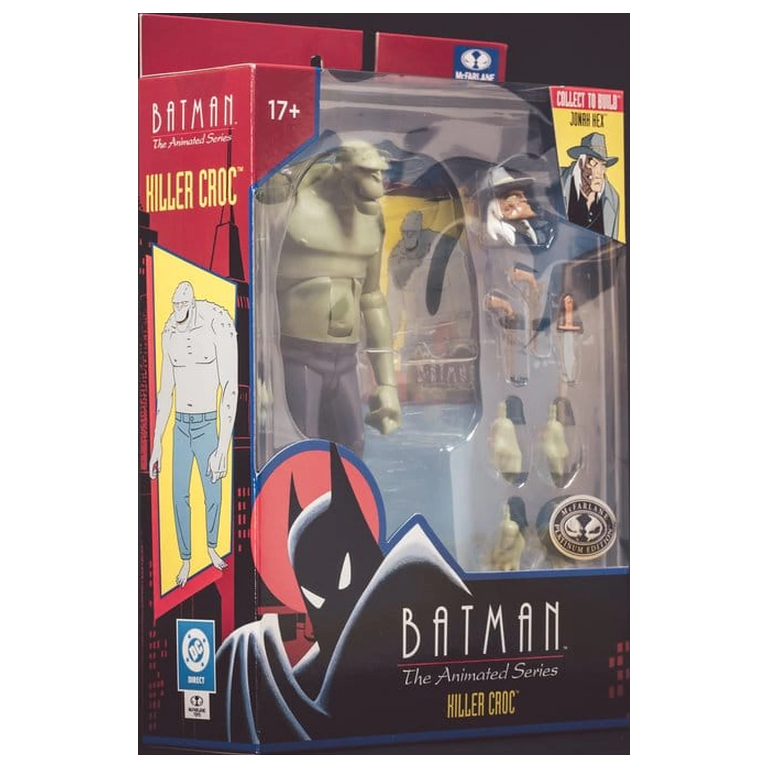 Batman: The Animated Series DC Direct Build-A Actionfiguren Welle 5 Killer Croc (Platinum Edition) 15 cm Produktfoto
