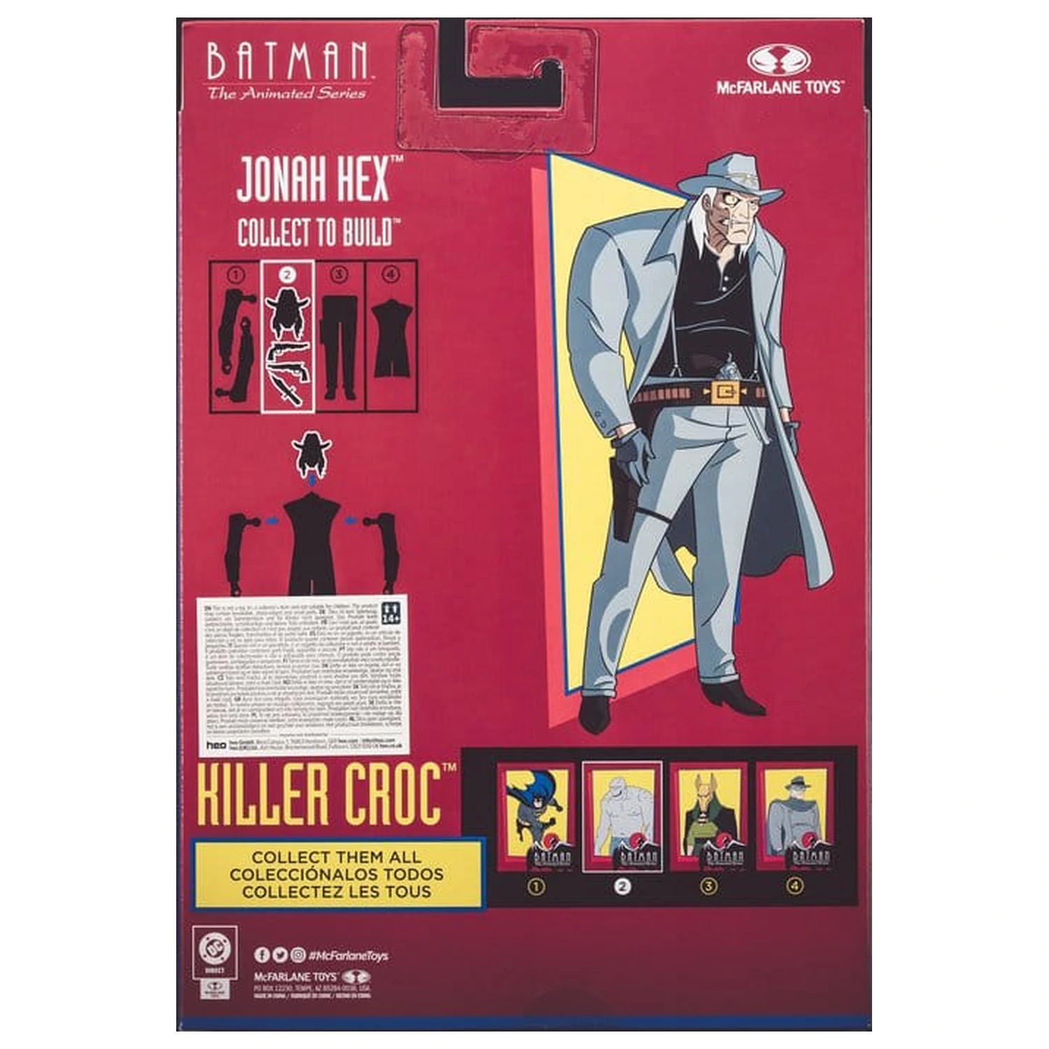 Batman: The Animated Series DC Direct Build-A Actionfiguren Welle 5 Killer Croc (Platinum Edition) 15 cm Produktfoto