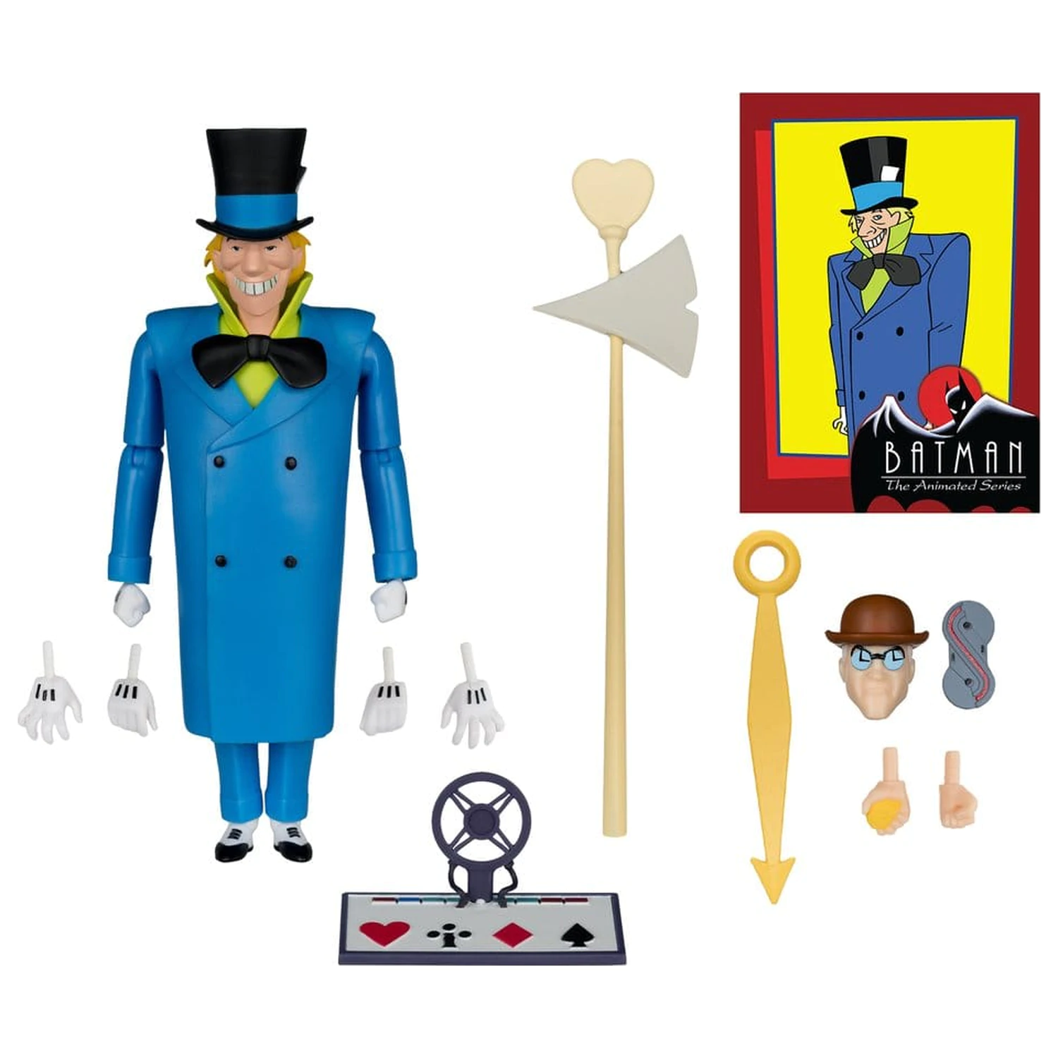 Batman: The Animated Series DC Direct Build-A Actionfigur Welle 7 Jervis Tetch (Mad Hatter) 15 cm Produktfoto