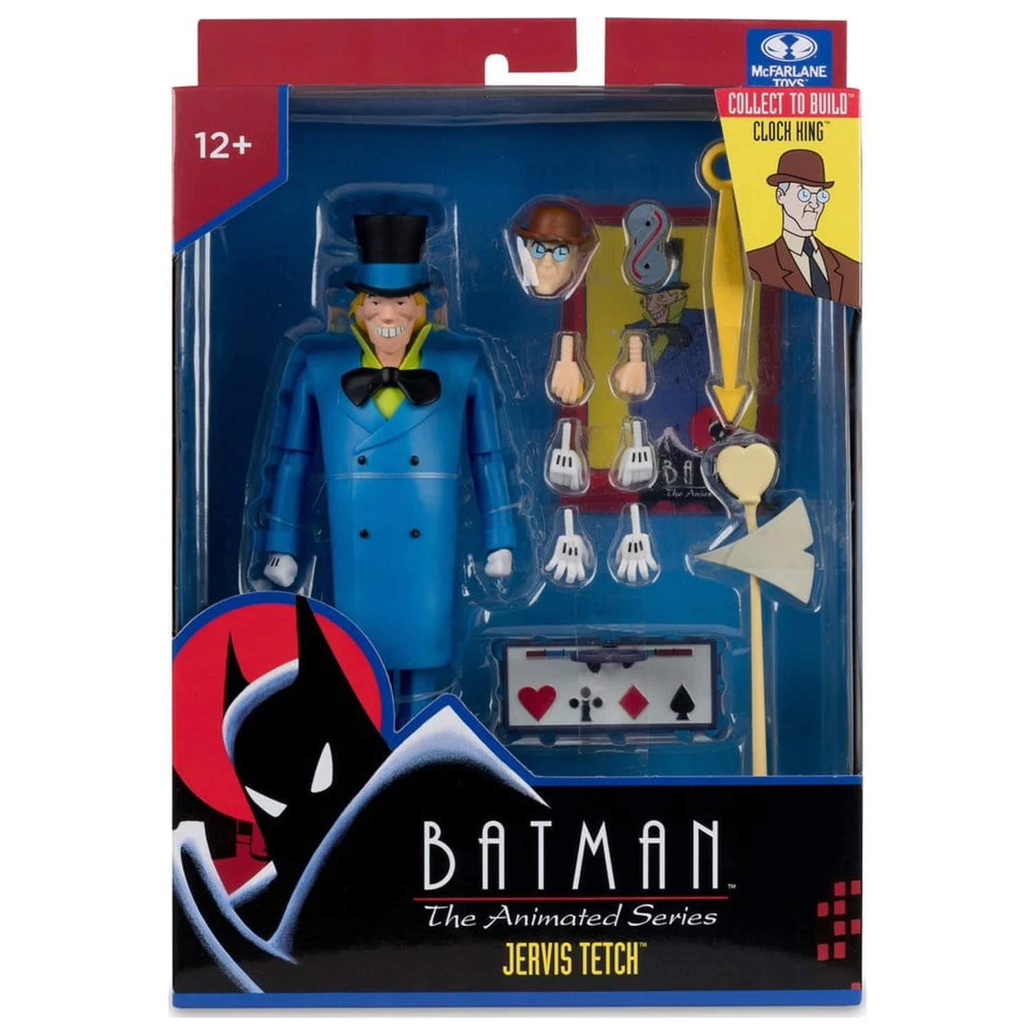 Batman: The Animated Series DC Direct Build-A Actionfigur Welle 7 Jervis Tetch (Mad Hatter) 15 cm Produktfoto