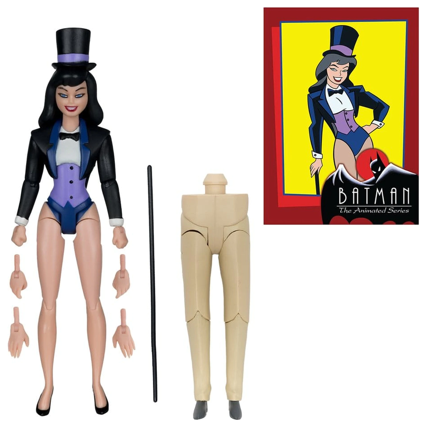Batman: The Animated Series DC Direct Build-A Actionfigur Wave 7 Zatanna 15 cm Produktfoto